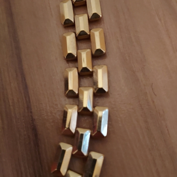 Vintage Avon 1985 Choker Bold Links Necklace Gold Tone 18” - Picture 5 of 12